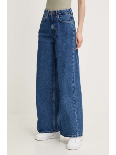 Дънки Pepe Jeans WIDE LEG JEANS UHW в тъмносиньо PL204740CT9