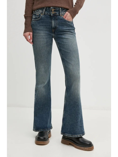 Дънки Pepe Jeans FLARE JEANS MW с висока талия PL204877HW6