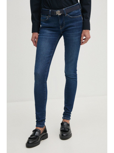 Дънки Pepe Jeans SKINNY JEANS LW в тъмносиньо PL204583DP6