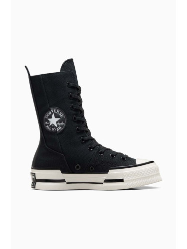 Високи кецове Converse Chuck 70 Plus XHI в черно A10361C