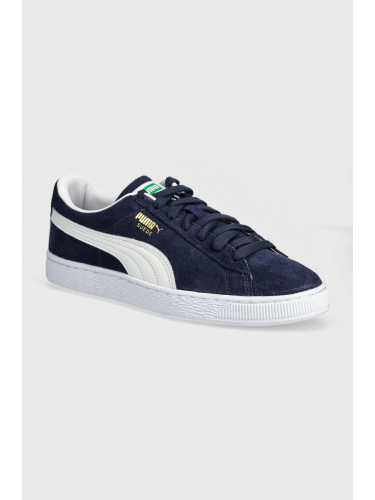 Велурени маратонки Puma Suede Classic в тъмносиньо 399781