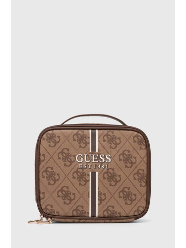 Козметична чанта Guess KALLISTO в кафяво TWB760 40450