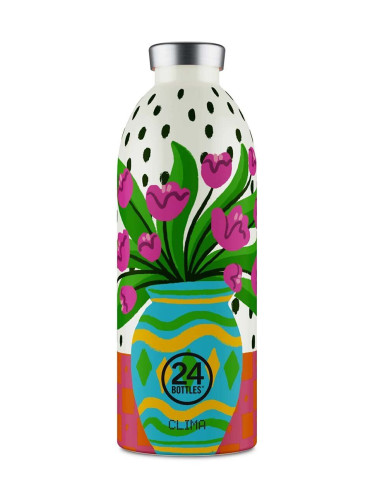 Термобутилка 24bottles Clima Bottle 850ml Fiori rosa Clima.Bottle.850.F.Rosa