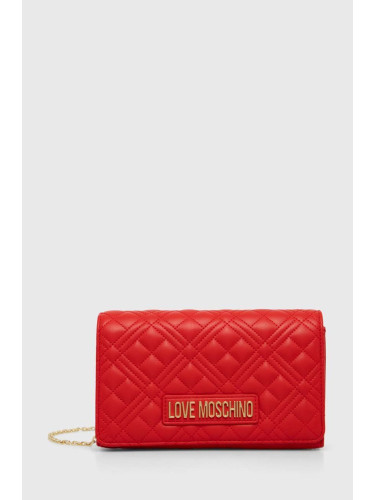 Чанта Love Moschino в червено JC4079PP1LLA0000