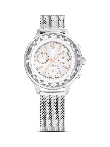 Часовник Swarovski NOVA CHRONO дамски в сребристо 5677503