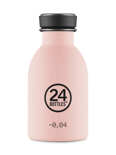 Бутилка за вода 24bottles Urban Bottle 250ml Dusty Pink в розово Urban.250ml.STONEpink