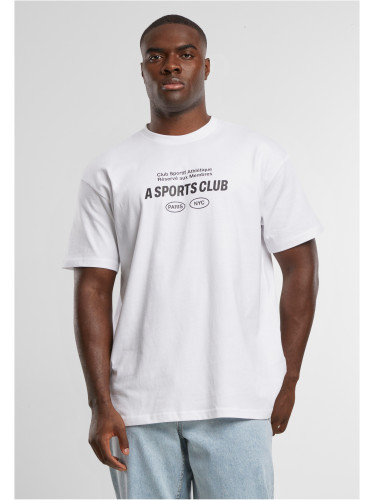 Men's T-shirt A Sportsclub Oversize white