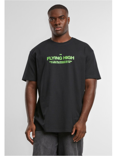 Men's T-shirt I am Flying Oversize black