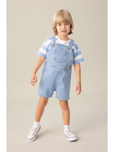 DEFACTO Baby Boy Overalls Jean Jumpsuit