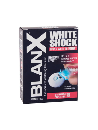 BlanX White Shock Power White Treatment Паста за зъби Комплект увредена кутия