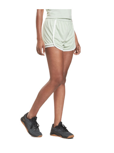 REEBOK Workout Ready High-Rise Shorts Light Green