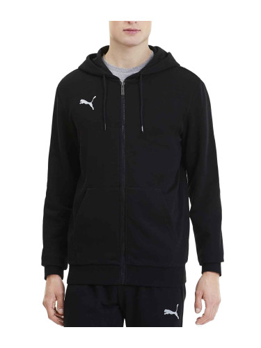 PUMA TeamGoal 23 Causal Hooded Jacked Black