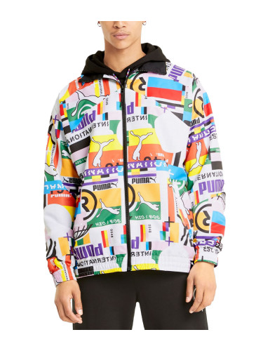 PUMA International Lab Woven Track Jacket Multicolor