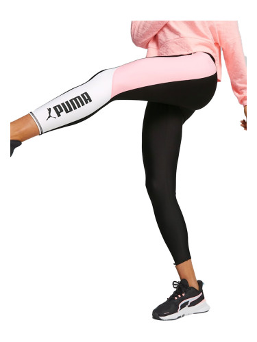 PUMA Fit High Waist 7/8 Training Leggings Black/Pink