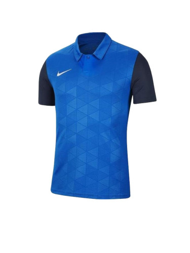 NIKE Trophy IV Short Sleeve Polo Blue