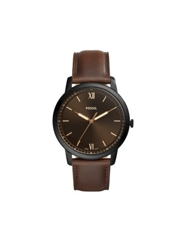 Fossil Часовник The Minimalist 3H FS5551 Кафяв