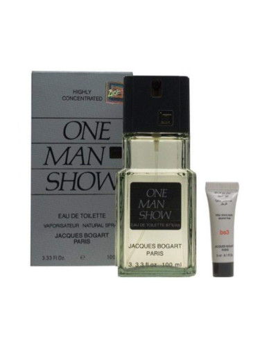 Jacques Bogart One Man Show комплект за мъже EDT тоалетна вода 100 ml + афтършейв балсам 3 ml