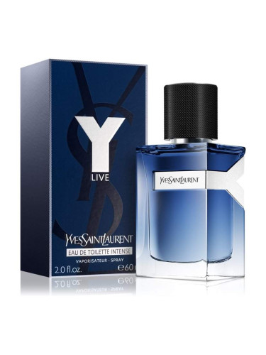 Yves Saint Laurent "Y" Live, EdT Intense, Тоалетна вода за мъже, 2019 година, 60 ml 