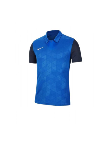 NIKE Trophy IV Short Sleeve Polo Blue