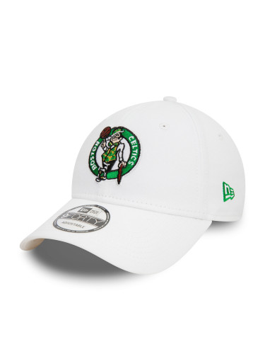 Шапка с козирка New Era Nba 940 Celtics 60503591 Бял