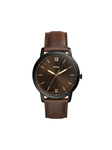 Часовник Fossil The Minimalist 3H FS5551 Кафяв