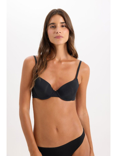 DEFACTO Fall in Love Empty Cup Non-Padded Basic Underwire Bra