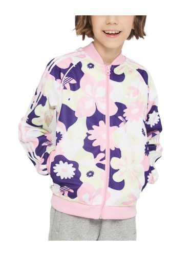 ADIDAS Originals Allover Flower Print Track Jacket Multicolor