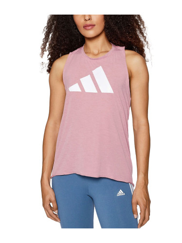 ADIDAS Training 3-Stripes Logo Tank Purple