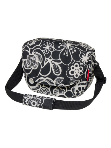 KLICKfix FunBag Чанта за кормило Fleur Black 4 L