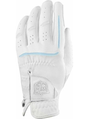 Wilson Staff Grip Plus Golf White Лява ръка L Дамски ръкавици