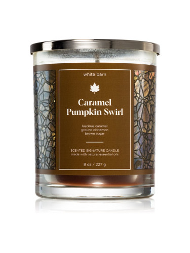 Bath & Body Works Caramel Pumpkin Swirl ароматна свещ 227 гр.