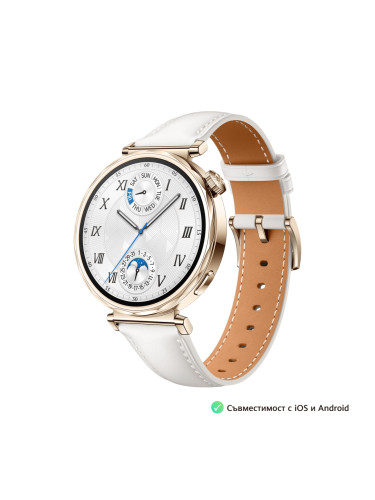 Huawei Watch GT 5 41mm,White Leather,Jana-B19L