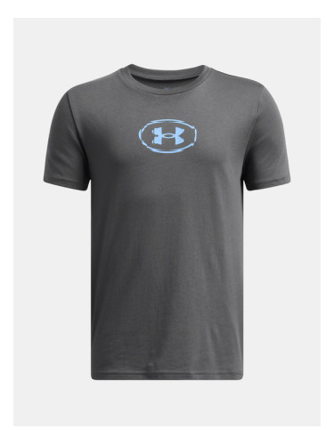 Under Armour UA B Slice Logo SS Тениска детски Siv