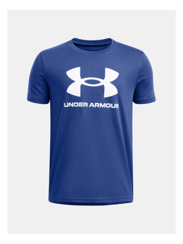 Under Armour UA B Sportstyle Logo SS Тениска детски Sin