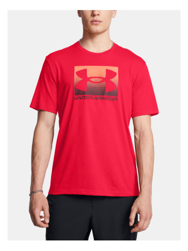 Under Armour UA M Boxed Sports Updates SS T-shirt Cherven