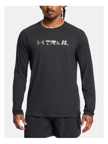 Under Armour UA Trail Run Graphic LS T-shirt Siv