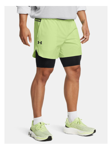 Under Armour UA Vanish Elite 2in1 Къси панталони Zelen