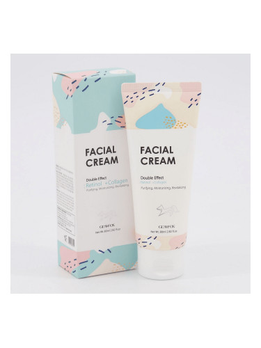 GLAMFOX | Double Effect Facial Cream Retinol + Collagen, 80 ml