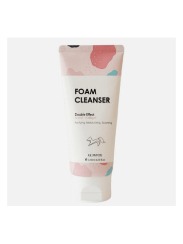 GLAMFOX | Double Effect Foam Cleanser Retinol + Collagen, 120 ml