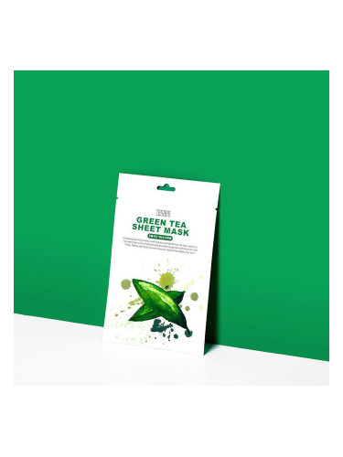 TENZERO | Green Tea Sheet Mask, 25 g