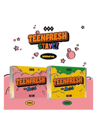 STAYC | 3rd Mini Album: TEENFRESH + Applemusic cards