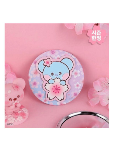 BT21 | Leather Patch Mirror Cherry Blossom KOYA