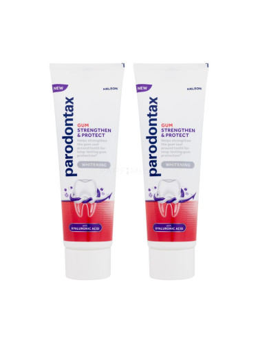 Parodontax Gum Strengthen & Protect Whitening Duo Паста за зъби 2x75 ml увредена кутия