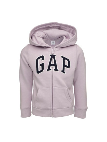 GAP LOGO FULLZIP Момичешки суитшърт, лилаво, размер