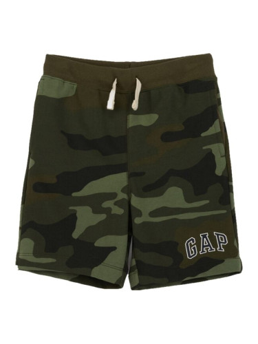 GAP FRENCH TERRY Къси шорти за момчета, khaki, размер