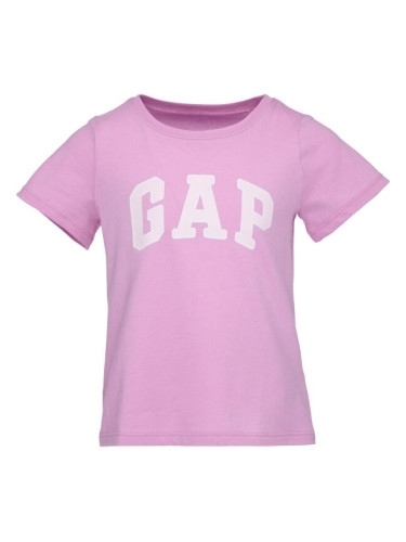 GAP GRAPHIC LOGO TEE Тениска за момичета, розово, размер