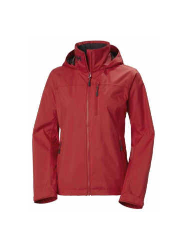 Helly Hansen CREW HOODED JACKET 2.0 W Дамско яке за яхтинг, червено, размер