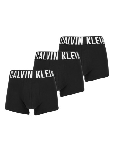 Calvin Klein TRUNK 3PK Мъжки боксерки, черно, размер