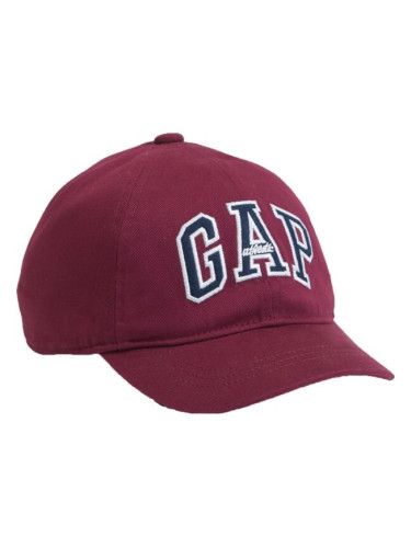 GAP LOGO BASEBALL Детска шапка с козирка, винен, размер